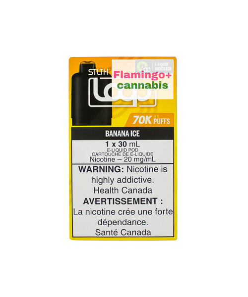 STLTH LOOP MAX 70k Puff Pre-Filled Pod MB Banana Ice