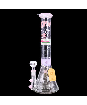 Cheech Glass Cheech Glass 16" Cowabong Milky Beaker