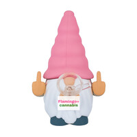 6" No Fux Gnome Water Pipe Assorted