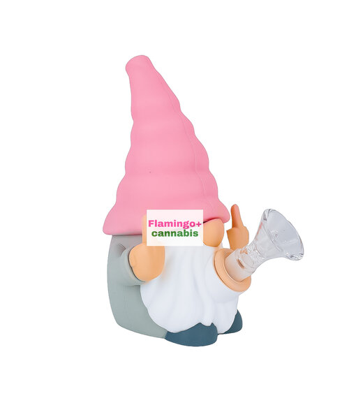 6" No Fux Gnome Water Pipe Assorted