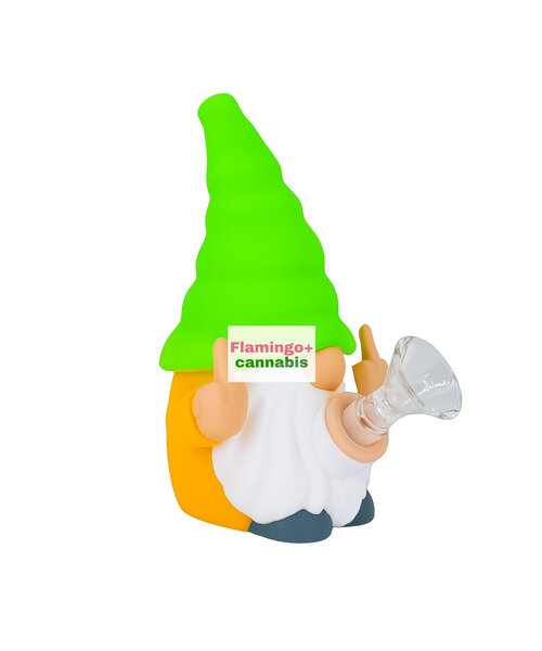 6" No Fux Gnome Water Pipe Assorted