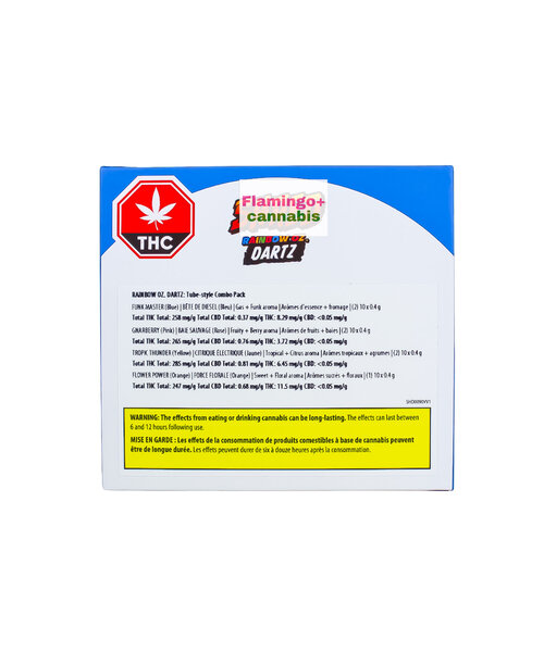 Shred Rainbow Darts Combo Pack Cig-Style Pre-Rolls 70x0.4G