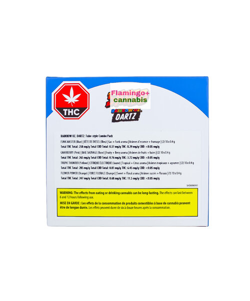 Shred Rainbow Darts Combo Pack Cig-Style Pre-Rolls 70x0.4G