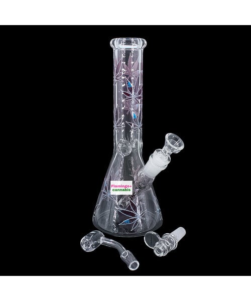 Arsenal 10" Leafy Lush Beaker Bong Assorted