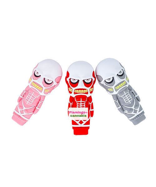 Arsenal 4" Titan Mania Silicone Hand Pipe