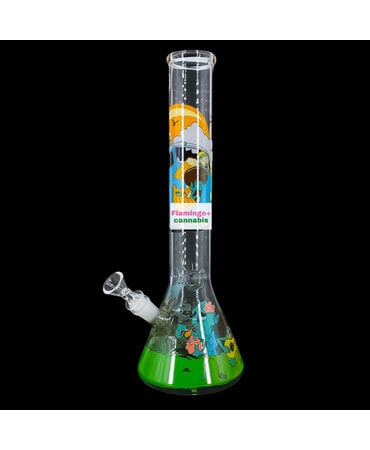 Red Eye Tek Red Eye Glass 15" Bong of the Living Dead Beaker Bong