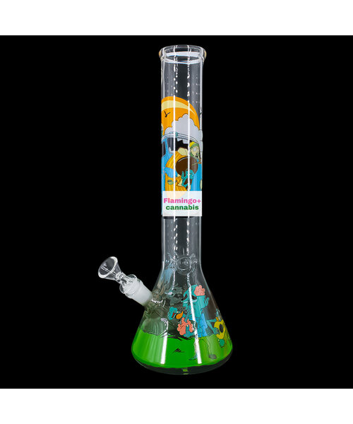 Red Eye Glass 15" Bong of the Living Dead Beaker Bong