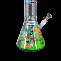 Red Eye Glass 15" Bong of the Living Dead Beaker Bong