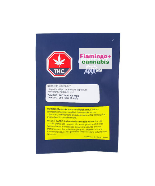 Hycycle Max 1000 Northern Lights Out Indica Cartridge 1.1G