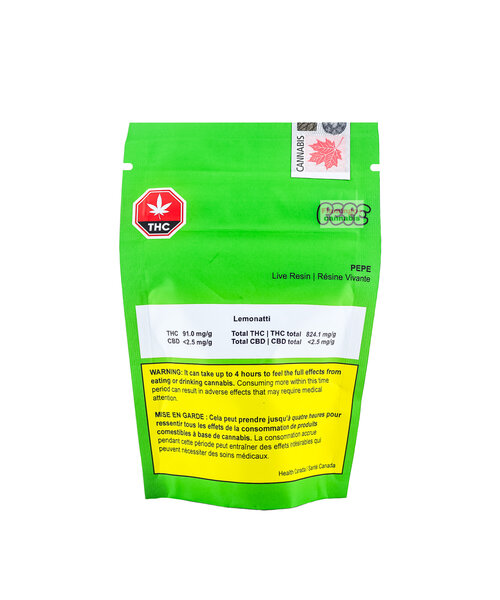 PePe Lemonatti  Indica  Live Resin 1G