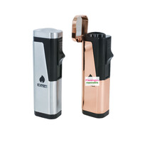 Newport Triple Flame Pocket Torch Lighter Assorted