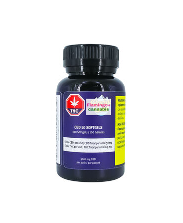 Glacial Gold Glacial Gold CBD 50 Soft Gels X100