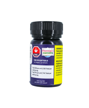 Glacial Gold Glacial Gold CBD 50 Soft Gels X50