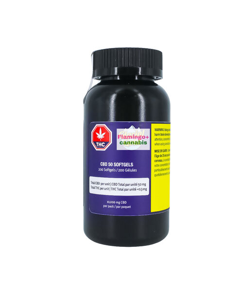 Glacial Gold CBD 50 Soft Gels X200