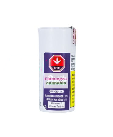 Pearls By Gron Pearls By Gron Blackberry Lemonade  1:1:1 CBN/CBD/THC Indica Gummies 5X2MG