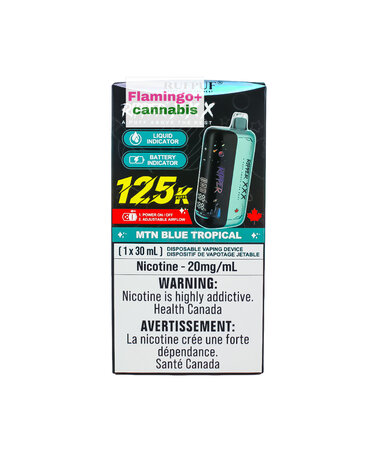 Ripper-X RufPuf Ripper XXX 125k Puff Rechargeable Disposable MB MTN Blue Tropical