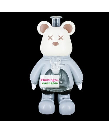 Lit Silicone Lit Silicone 11.25" X Bear Water Pipe