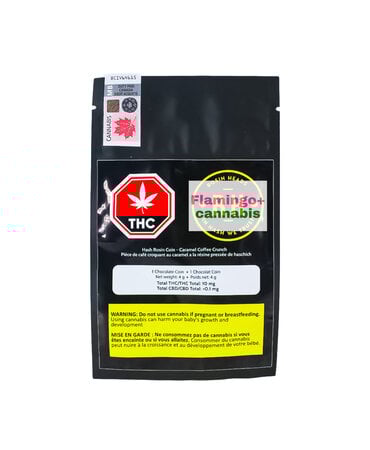 rosin heads Rosin Head Caramel Coffee Crunch Coin 1X10MG