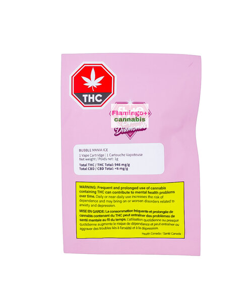 Flyte Bubble Mania Liquid Diamond Indica Cartridge 1G