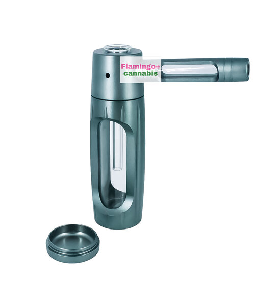 Cheech 7" Metal Bubbler Grey