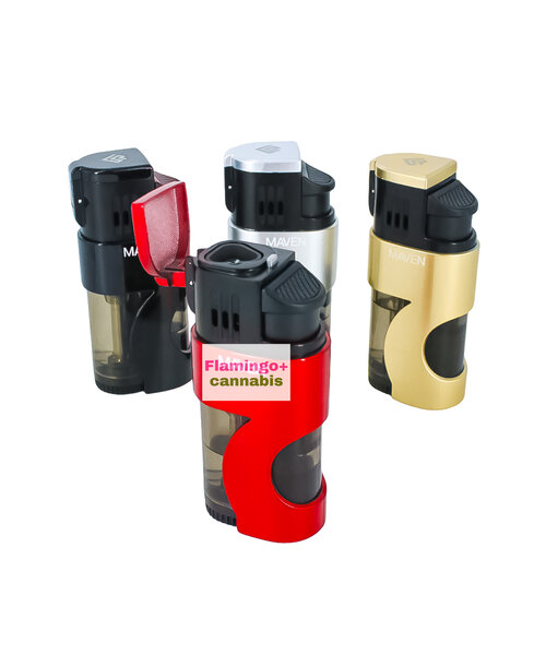 Maven Sabre Triple Jet Flame Torch Lighter Assorted