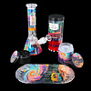 Pulsar Pulsar Design Series Beaker Bong Sesh Set "Starry Camp"