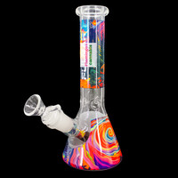 Pulsar Design Series Beaker Bong Sesh Set "Starry Camp"