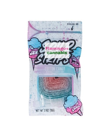 ExoSweet Misc. Sour Strips Sour Cotton Candy (96g)