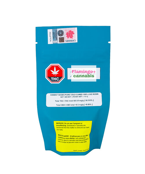 Partake Cement Shoes Indica Live Rosin 1G