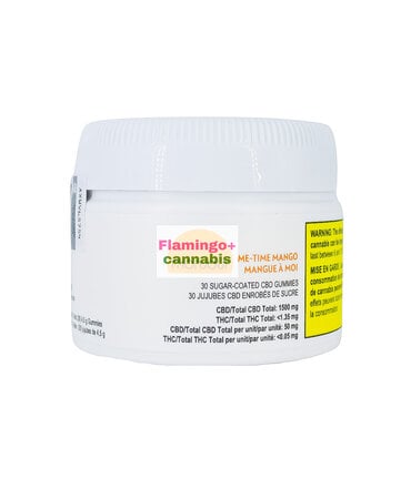 monjour Monjour Me Time Mango 50MG CBD Gummies X30