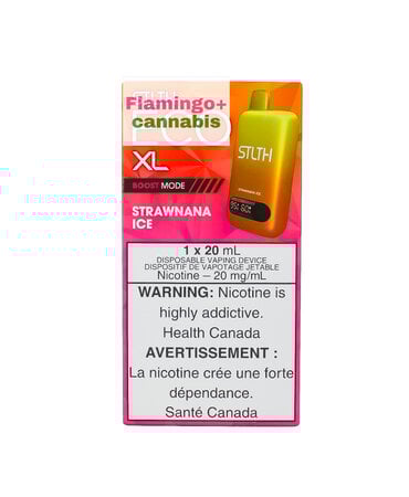 STLTH STLTH ECO XL Rechargeable Disposable 20ml MB StrawNana Ice