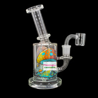 Pulsar 6.25" Day Drippin' on Planet Shroom Dab Rig