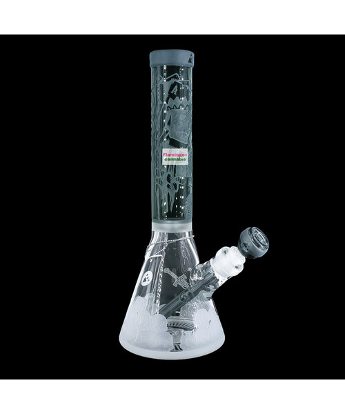 Milky Way Glass 15" Skull Emperor: Legacy Beaker Bong