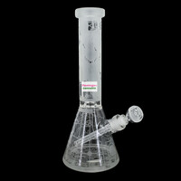 Milky Way Glass 15" Archangel Beaker Bong Clear