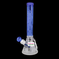 Milky Way Glass 16" Retribution Beaker Bong Blue
