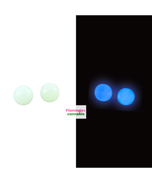 Tau Glass Glow In Dark Quartz Terp Pearls