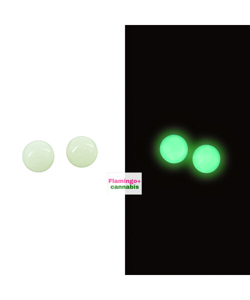 Tau Glass Glow In Dark Quartz Terp Pearls