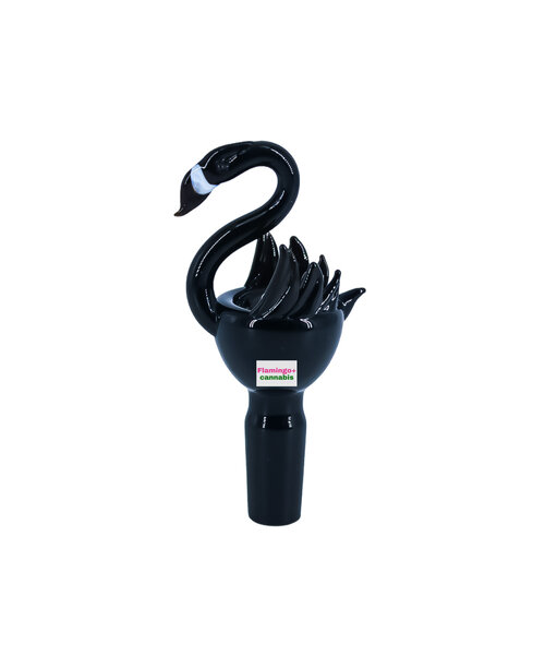 Tau Glass Flockin Flamingo Bowl