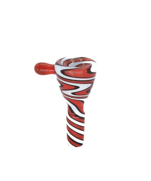 TAU Glass Swirl Glass Bowl