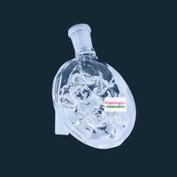 Tau Glass Swiss Swirl Ash Catcher