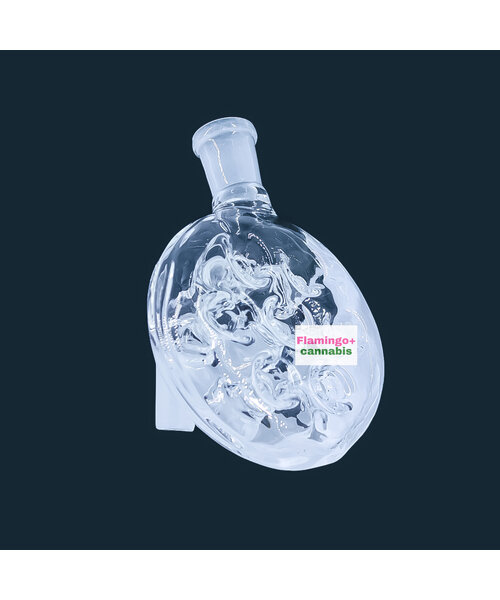 Tau Glass Swiss Swirl Ash Catcher