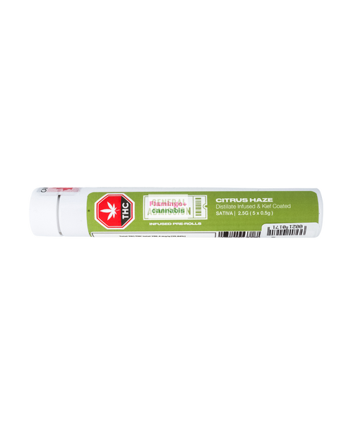 General Admission Citrus Haze Distillate Infused Sativa Pre-Rolls 5X0.5G