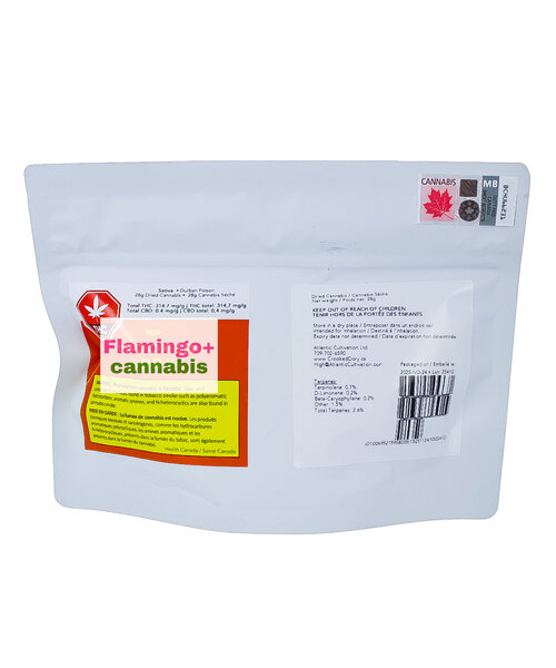 Crooked Dory Durban Poison Sativa Flower 28G