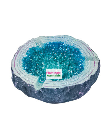 Fantasy Gifts Fantasy Gifts Faux Turquoise Crystal Ashtray