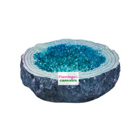 Fantasy Gifts Faux Turquoise Crystal Ashtray