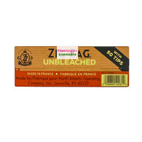 Zig Zag 1 1/4 Unbleached Papers w/Tips