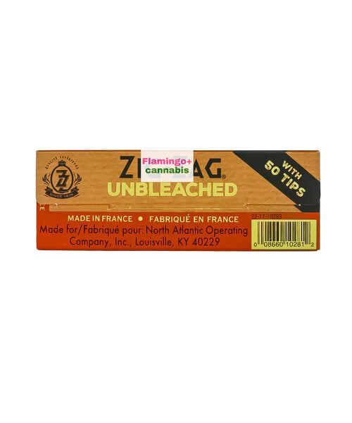 Zig Zag BROWN 1 1/4 Unbleached Papers w/Tips