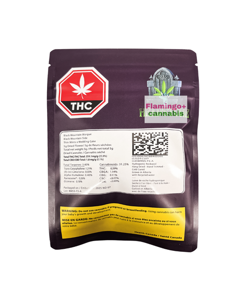 HeadStone Cannabis Black Mountain Morgue Craft Hybrid Flower 5G