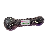Red Eye Tek 4" Terminator Twister Glass Hand Pipe