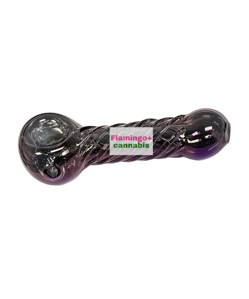 Red Eye Tek 4" Terminator Twister Glass Hand Pipe